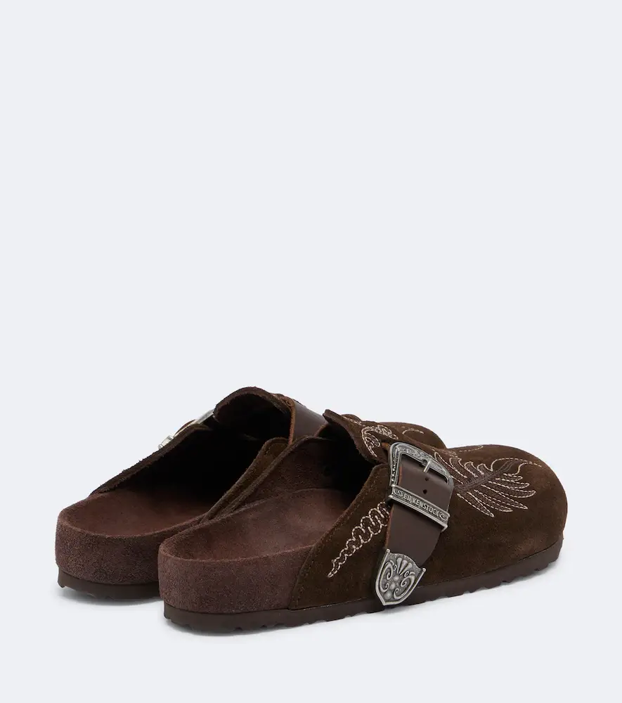 Etro x Birkenstock Boston embroidered suede clogs | Thumbnail 5 Etro x Birkenstock Boston embroidered suede clogs | Thumbnail 5