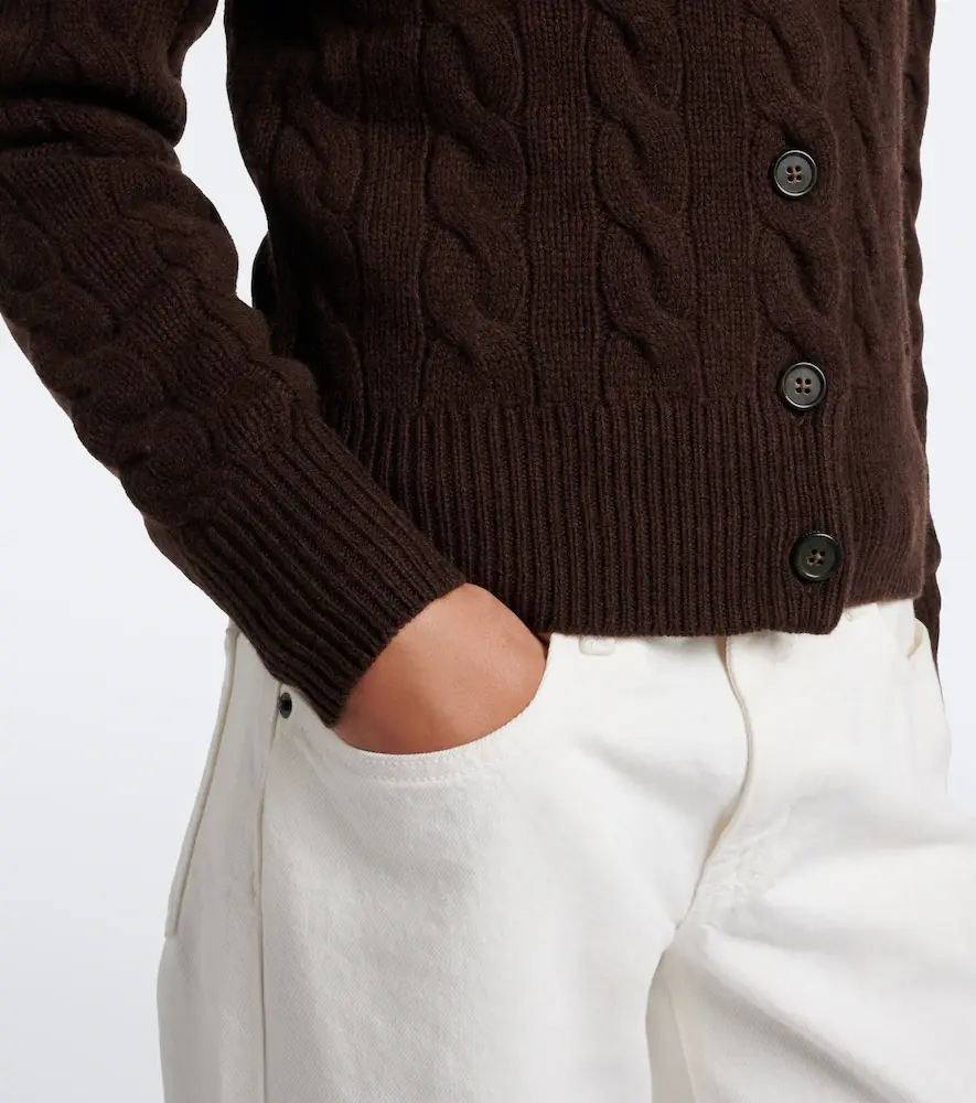 Polo Ralph Lauren Cable-knit wool and cashmere cardigan | Thumbnail 2