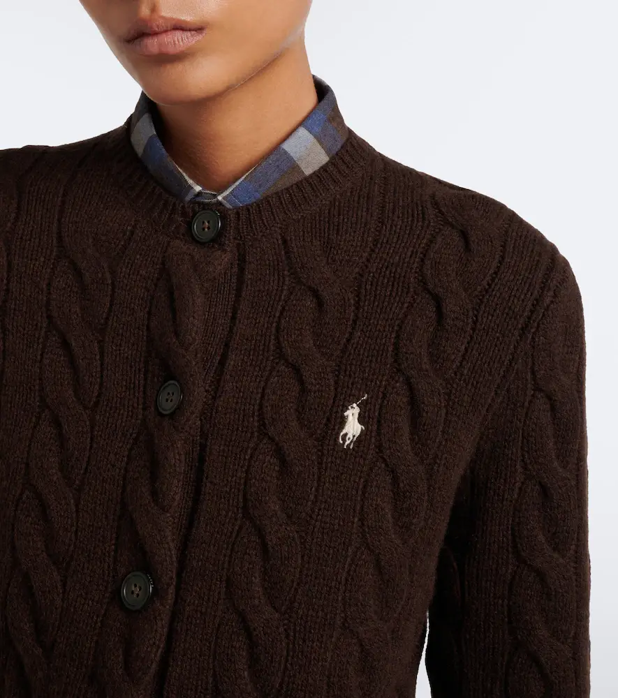Polo Ralph Lauren Cable-knit wool and cashmere cardigan | Thumbnail 5