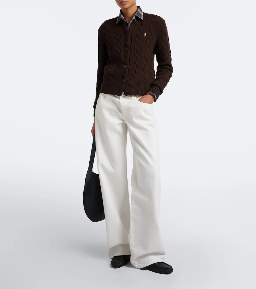 Polo Ralph Lauren Cable-knit wool and cashmere cardigan | Thumbnail 6