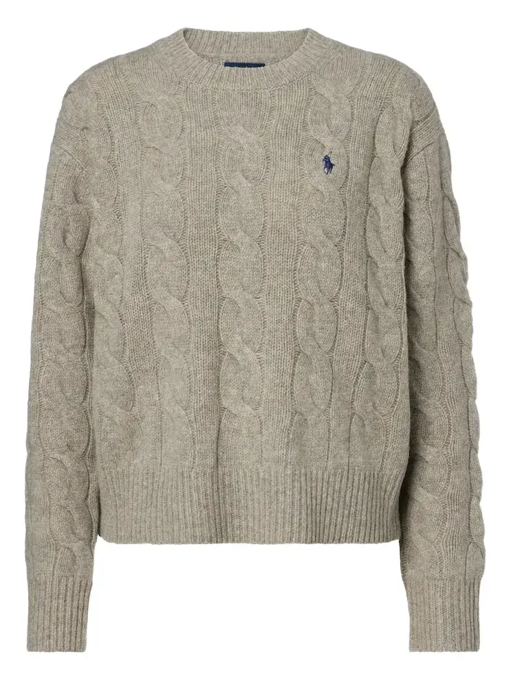 Cable-knit wool and cashmere sweater Cable-knit wool and cashmere sweater