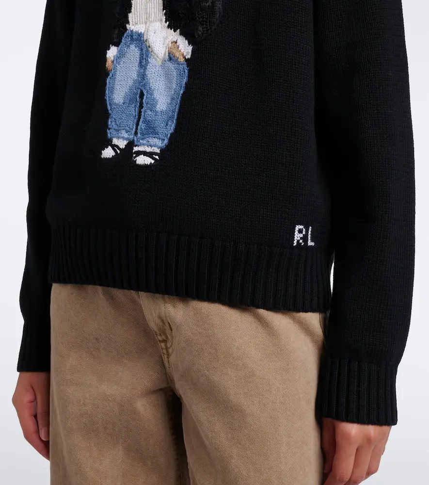 Polo Ralph Lauren Polo Bear intarsia cotton sweater | Thumbnail 2