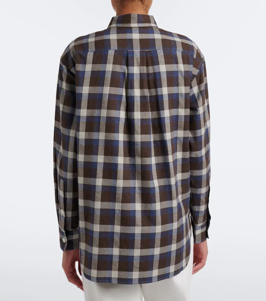 Polo Ralph Lauren Checked cotton flannel shirt | Thumbnail 3 Polo Ralph Lauren Checked cotton flannel shirt | Thumbnail 3
