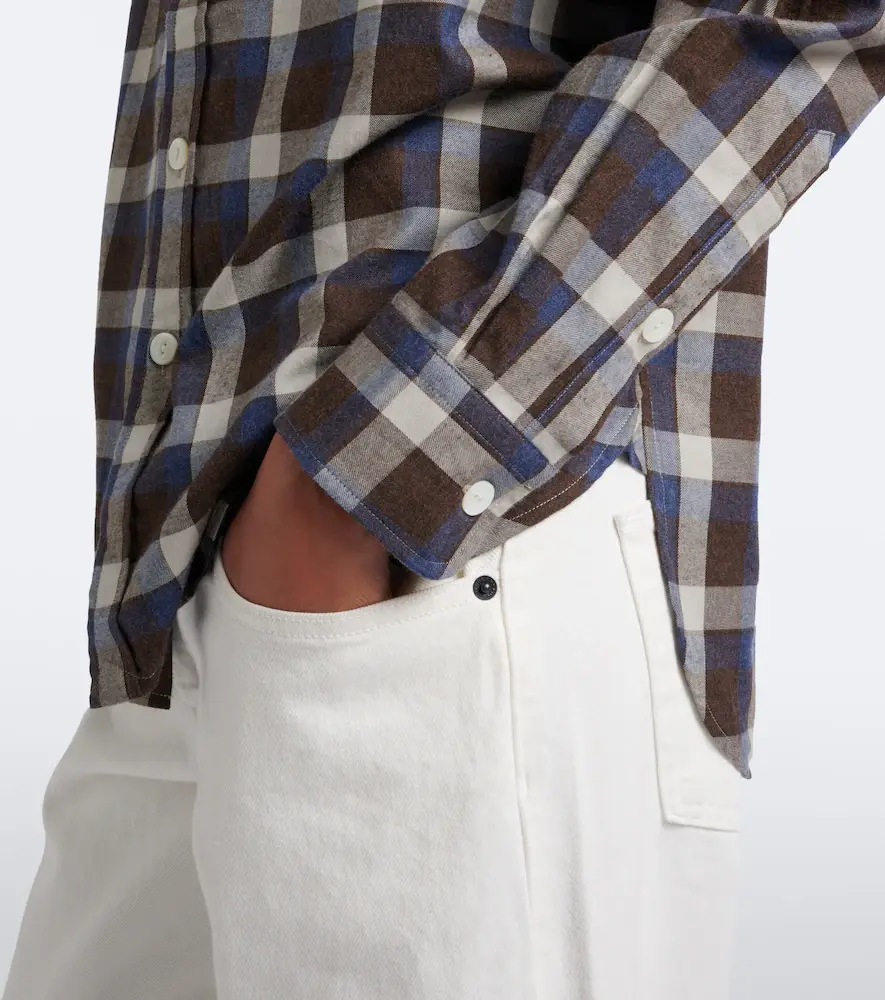 Polo Ralph Lauren Checked cotton flannel shirt | Thumbnail 4 Polo Ralph Lauren Checked cotton flannel shirt | Thumbnail 4