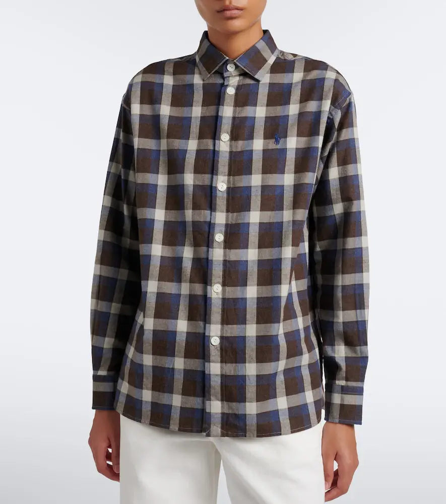 Polo Ralph Lauren Checked cotton flannel shirt | Thumbnail 5 Polo Ralph Lauren Checked cotton flannel shirt | Thumbnail 5