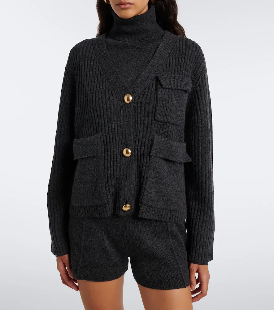 Jardin des Orangers Ribbed-knit wool and cashmere cardigan | Thumbnail 2 Jardin des Orangers Ribbed-knit wool and cashmere cardigan | Thumbnail 2