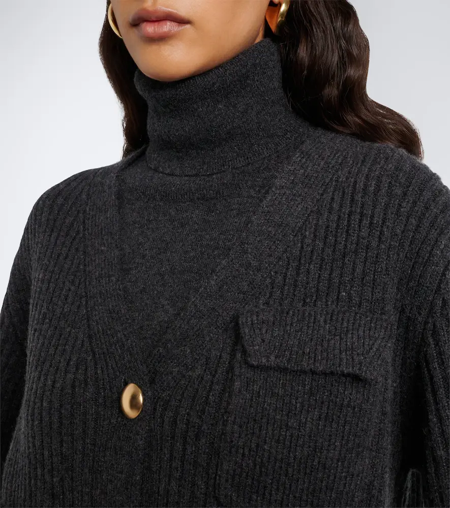 Jardin des Orangers Ribbed-knit wool and cashmere cardigan | Thumbnail 6 Jardin des Orangers Ribbed-knit wool and cashmere cardigan | Thumbnail 6