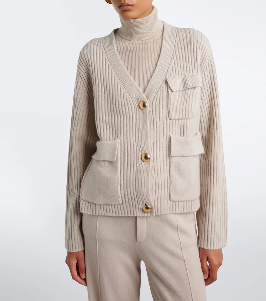 Jardin des Orangers Ribbed-knit wool and cashmere cardigan | Thumbnail 6 Jardin des Orangers Ribbed-knit wool and cashmere cardigan | Thumbnail 6