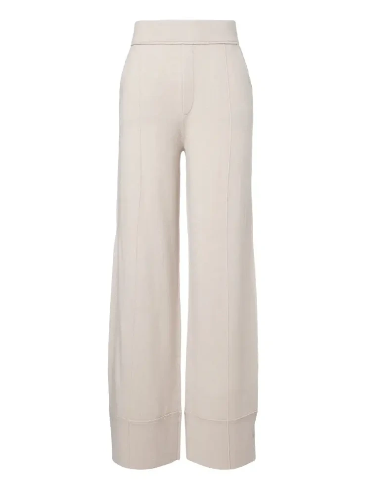 Wool and cashmere wide-leg pants Wool and cashmere wide-leg pants