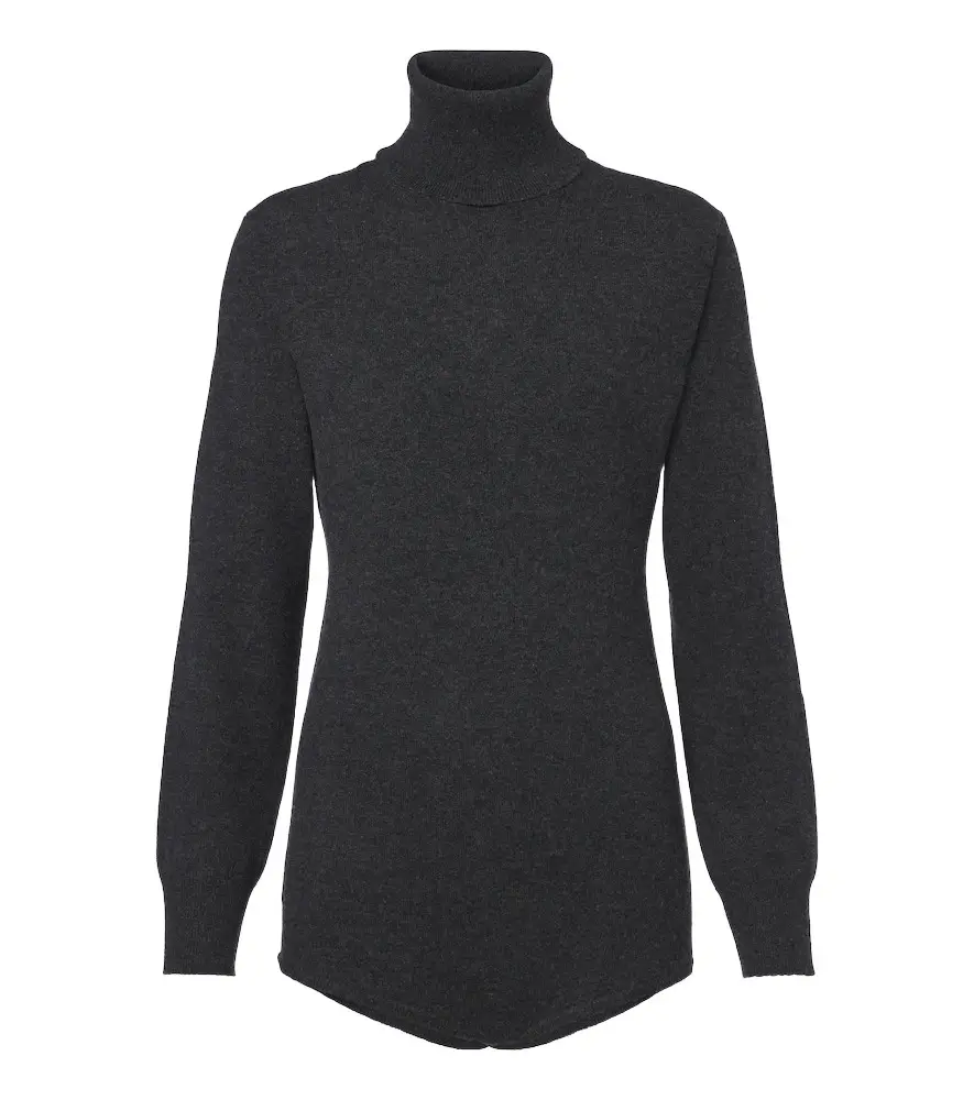 Wool and cashmere turtleneck sweater Wool and cashmere turtleneck sweater