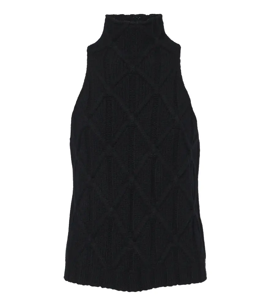 Jardin des Orangers Wool and cashmere top