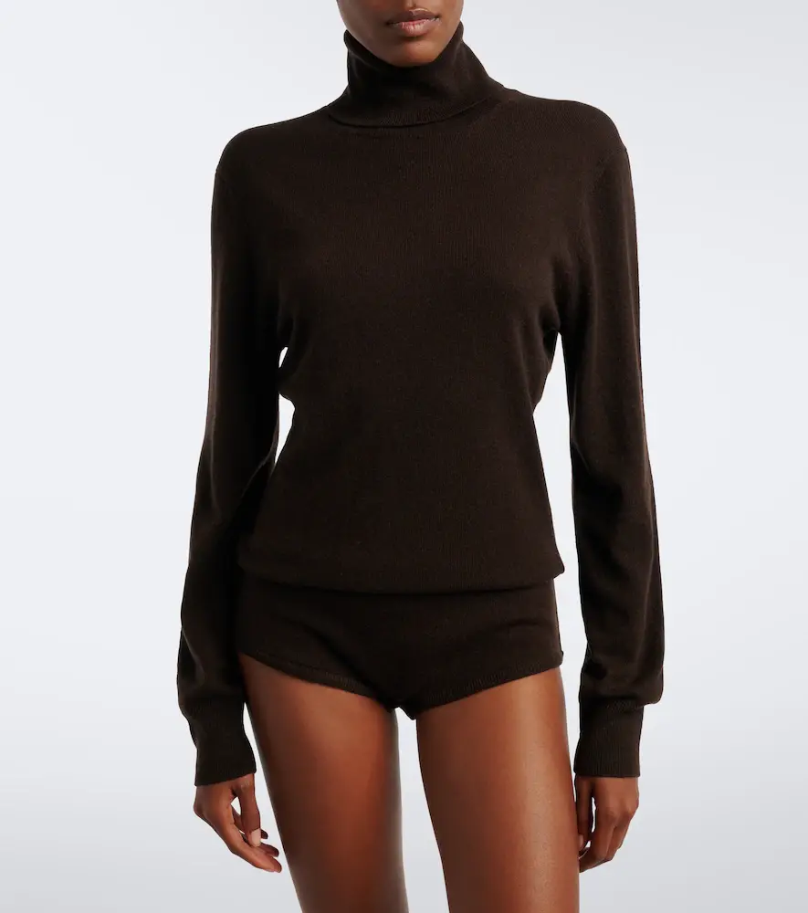 Jardin des Orangers Wool and cashmere turtleneck sweater | Thumbnail 6
