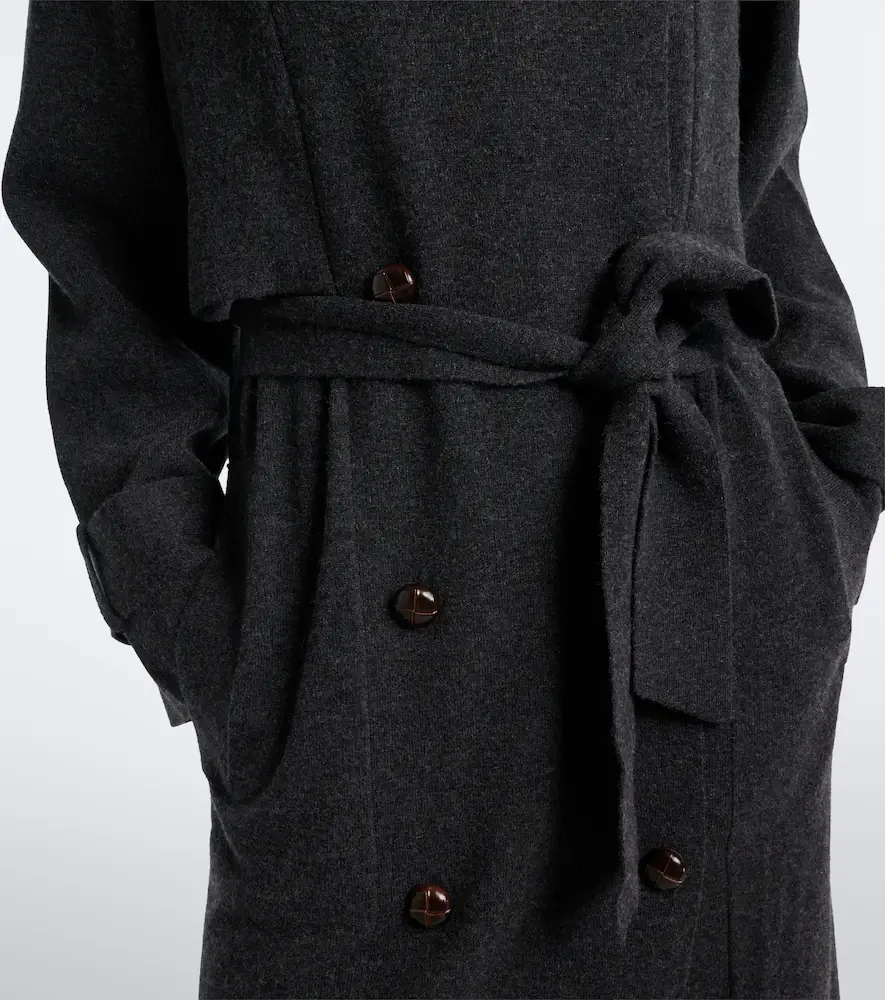 Jardin des Orangers Belted double-breasted wool and cashmere coat | Thumbnail 4 Jardin des Orangers Belted double-breasted wool and cashmere coat | Thumbnail 4
