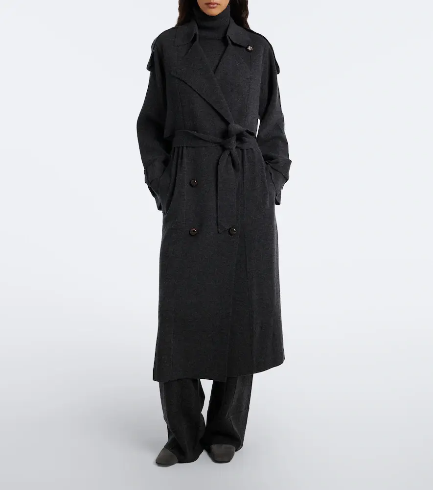 Jardin des Orangers Belted double-breasted wool and cashmere coat | Thumbnail 5 Jardin des Orangers Belted double-breasted wool and cashmere coat | Thumbnail 5