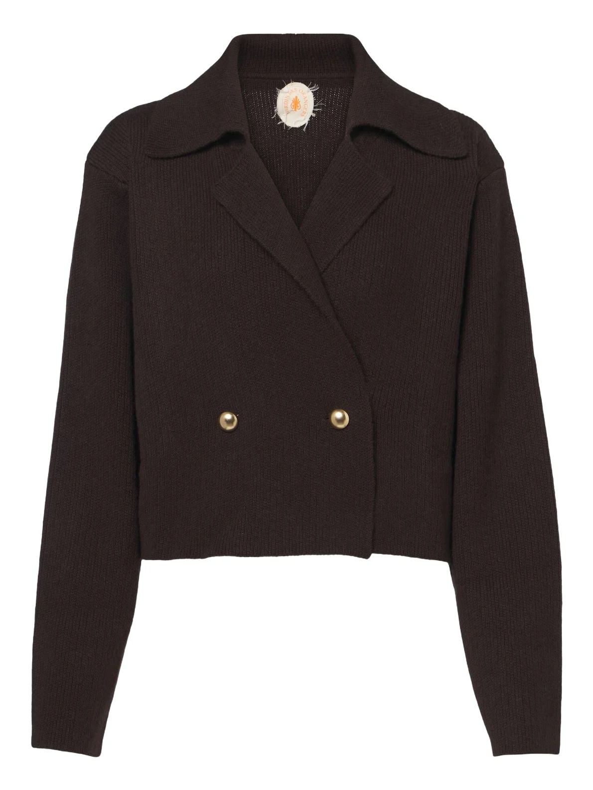 Cropped wool and cashmere jacket Cropped wool and cashmere jacket