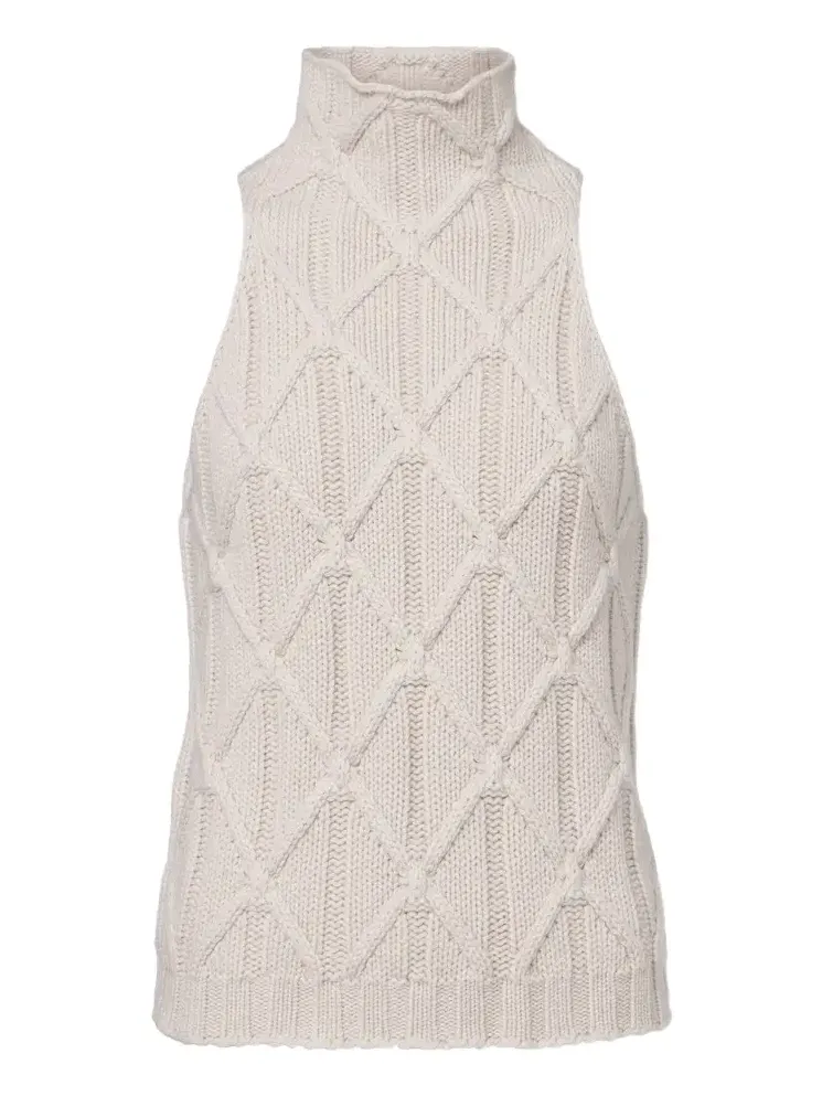 Wool and cashmere top Wool and cashmere top