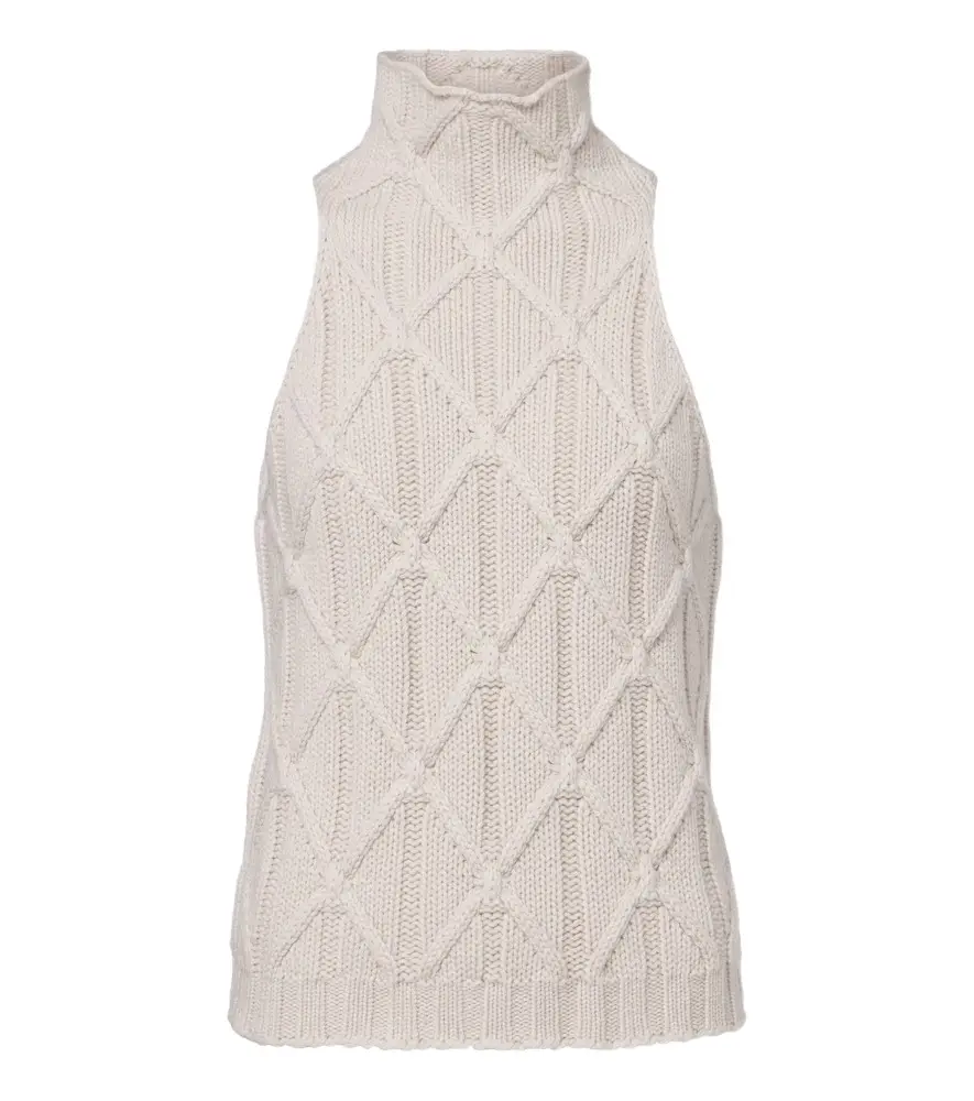Jardin des Orangers Wool and cashmere top