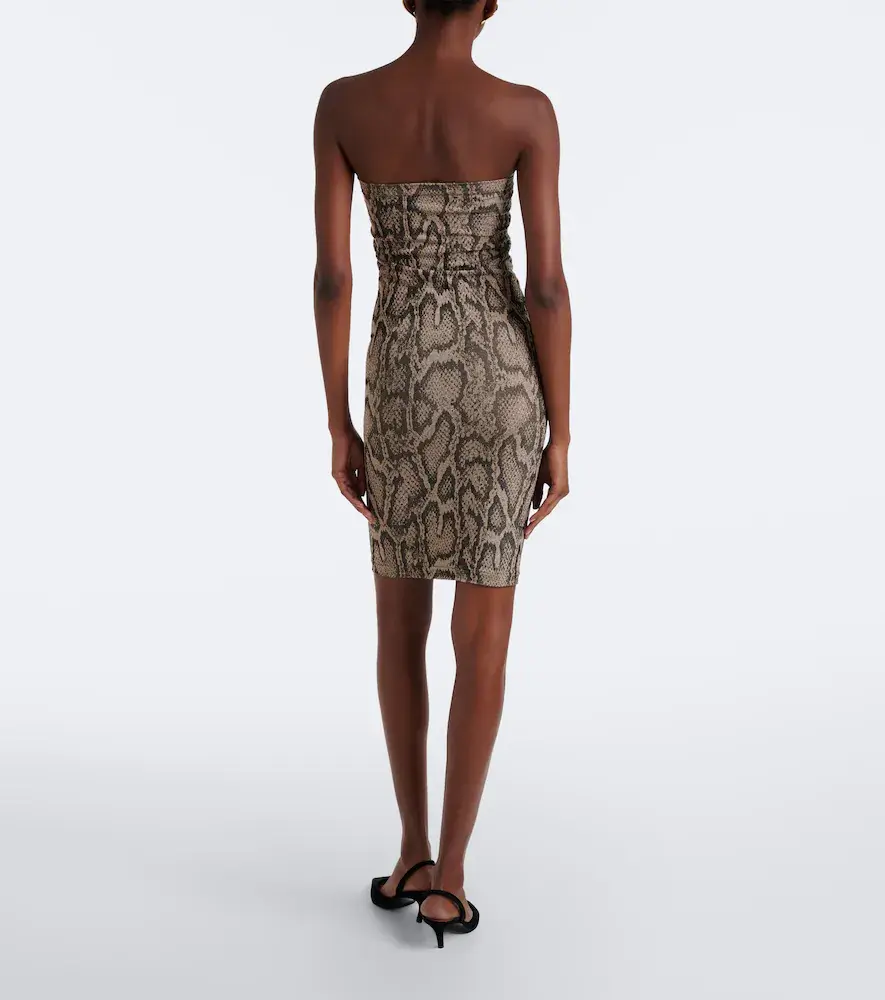 Wolford Snake-print jacquard minidress | Thumbnail 2 Wolford Snake-print jacquard minidress | Thumbnail 2