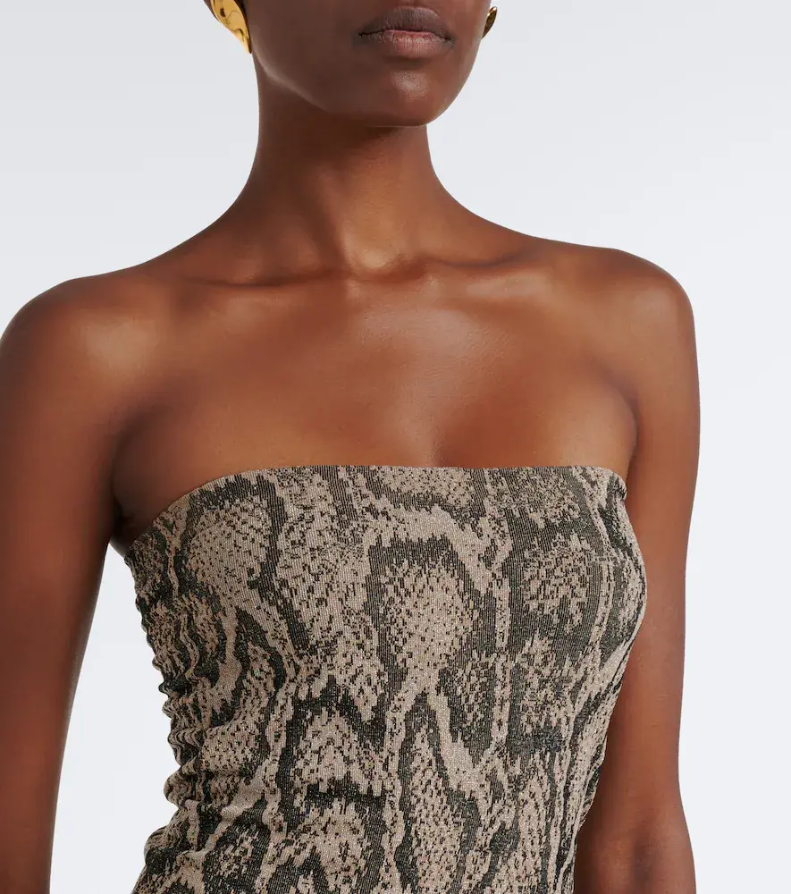 Wolford Snake-print jacquard minidress | Thumbnail 5 Wolford Snake-print jacquard minidress | Thumbnail 5