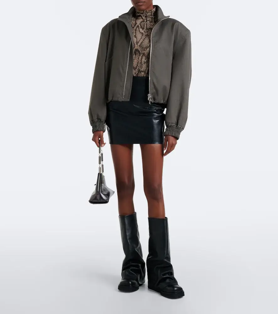 Wolford Embossed croc-effect miniskirt | Thumbnail 5 Wolford Embossed croc-effect miniskirt | Thumbnail 5
