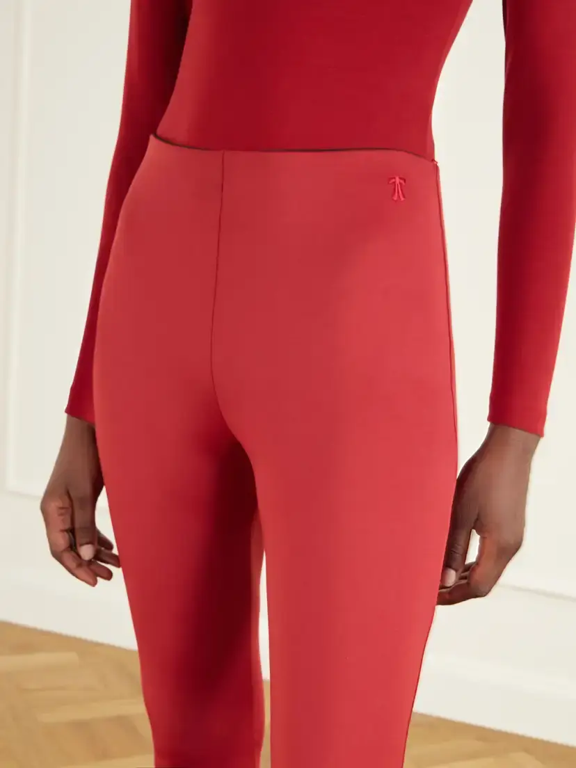 The Park Sarah Pyratex® Recycled Stretch-jersey Slim-fit Pants | Thumbnail 4