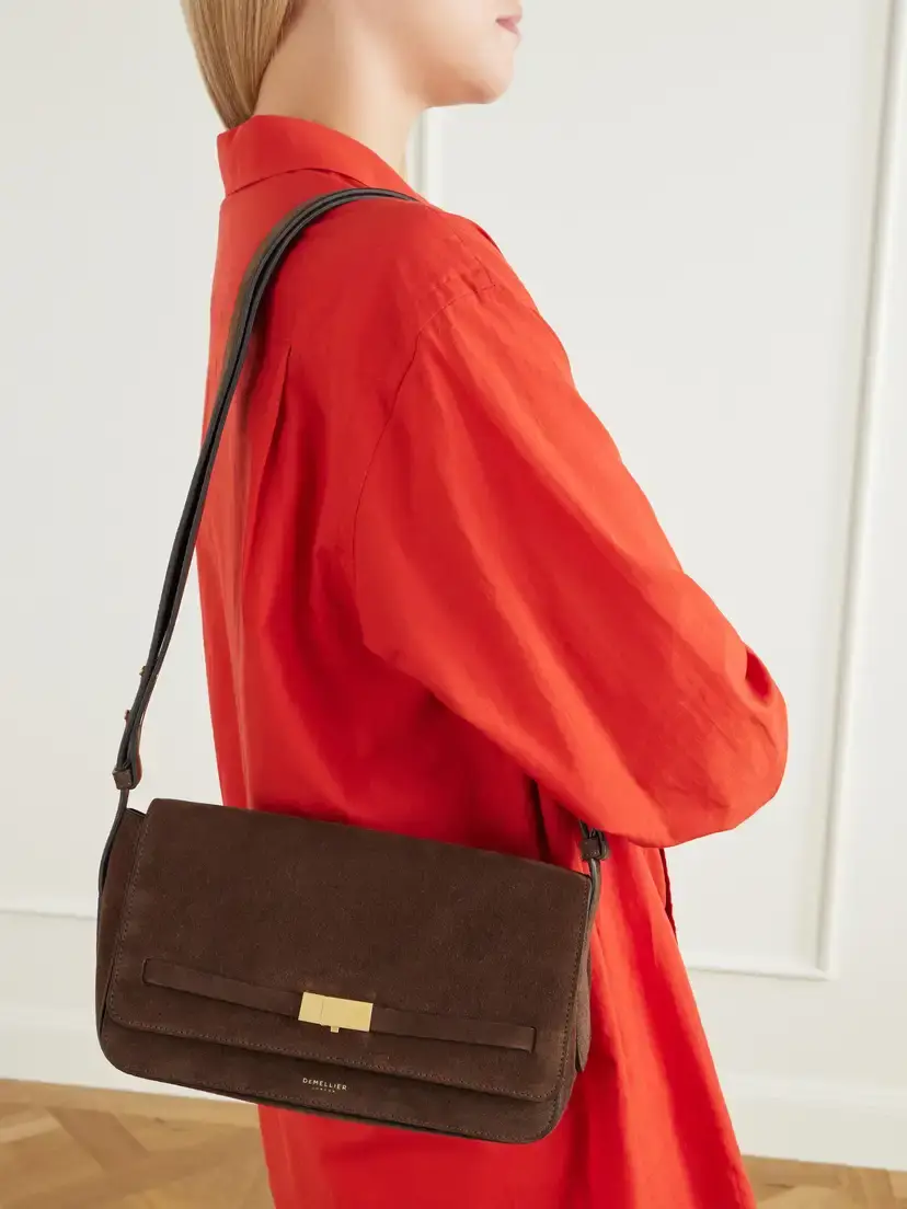 DeMellier The New York Crossbody Suede Shoulder Bag | Thumbnail 2