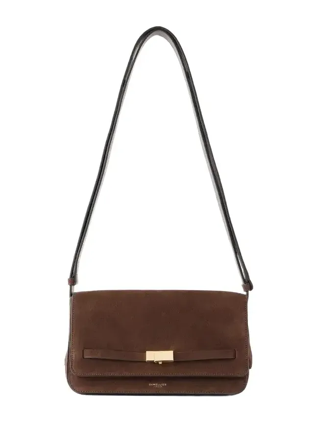 The New York Crossbody Suede Shoulder Bag The New York Crossbody Suede Shoulder Bag