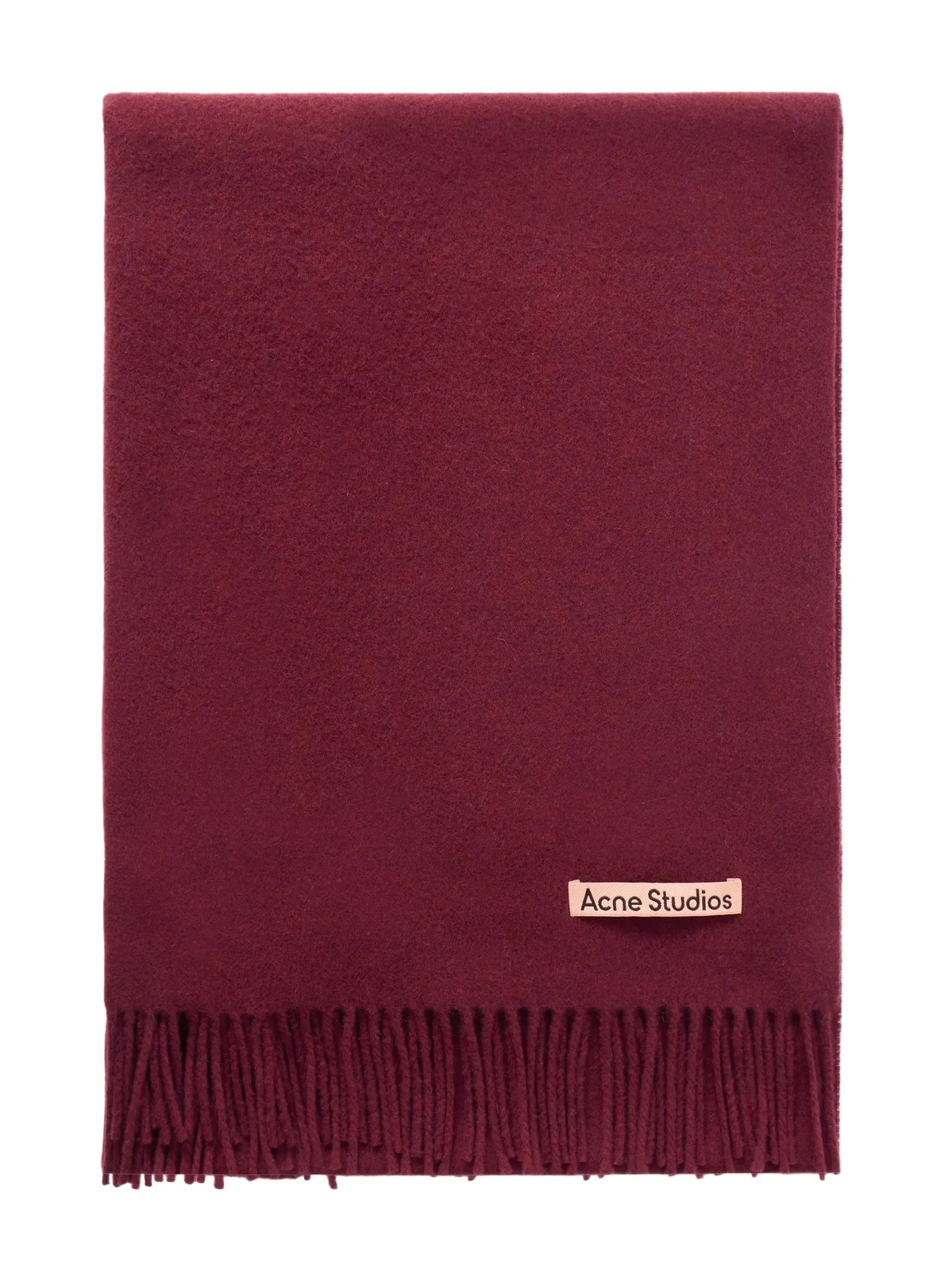 Acne Studios Fringed Wool Scarf