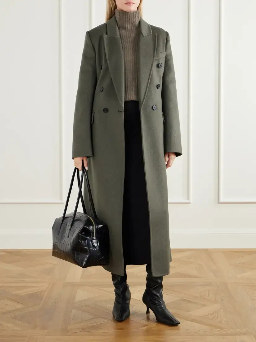 DeMellier The Stockholm Crocodile-effect Leather Shoulder Bag | Thumbnail 3