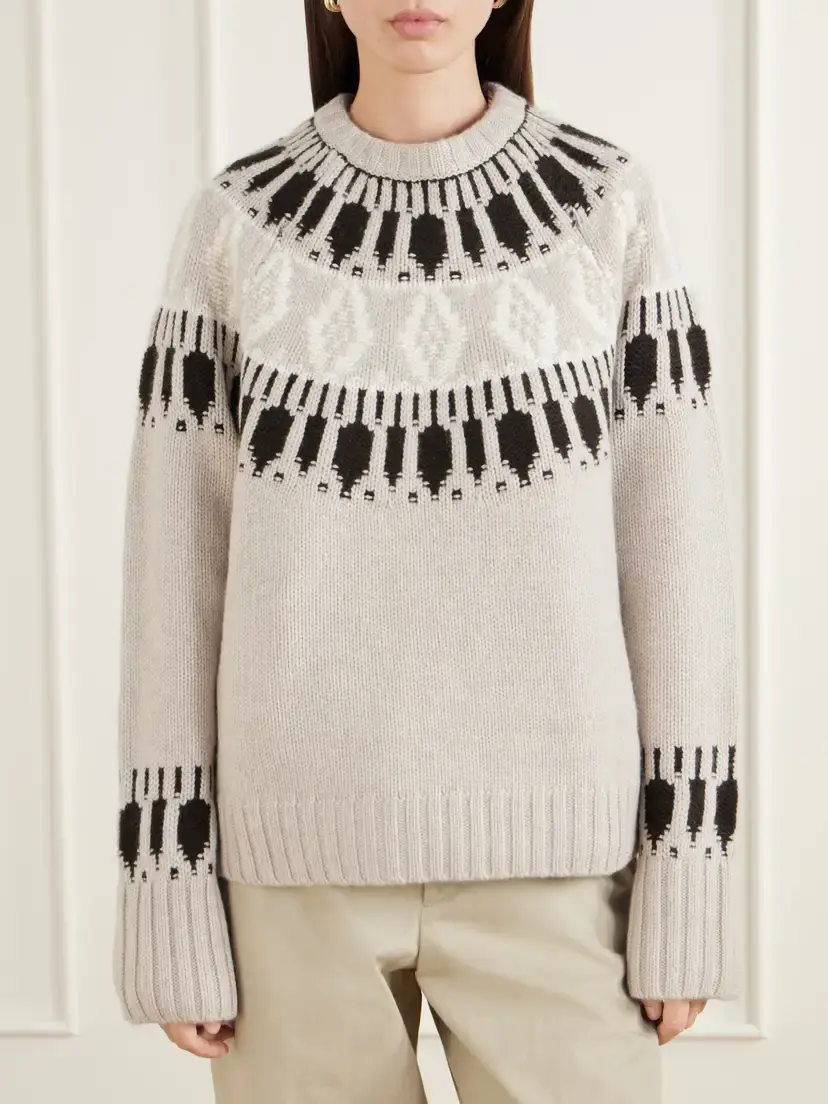 Arch4 Jackson Fair Isle Cashmere Sweater | Thumbnail 3 Arch4 Jackson Fair Isle Cashmere Sweater | Thumbnail 3