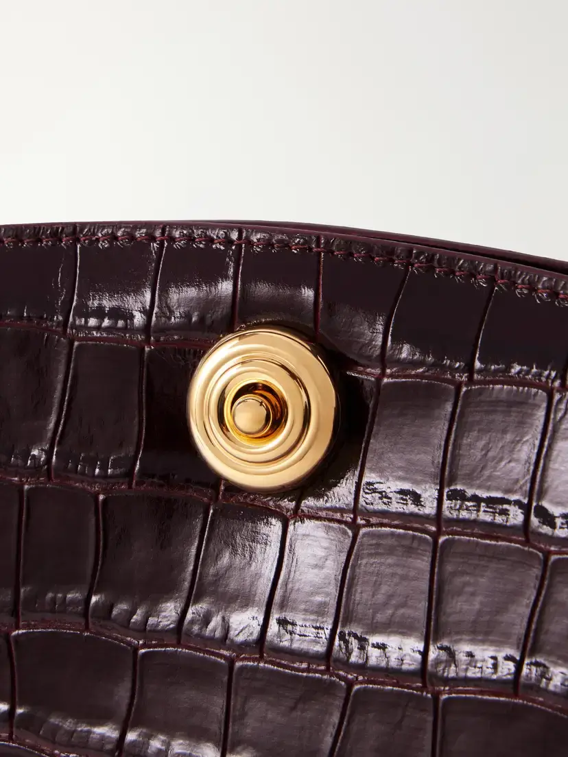 Liffner Lady Croc-effect Leather Top Handle Bag | Thumbnail 5