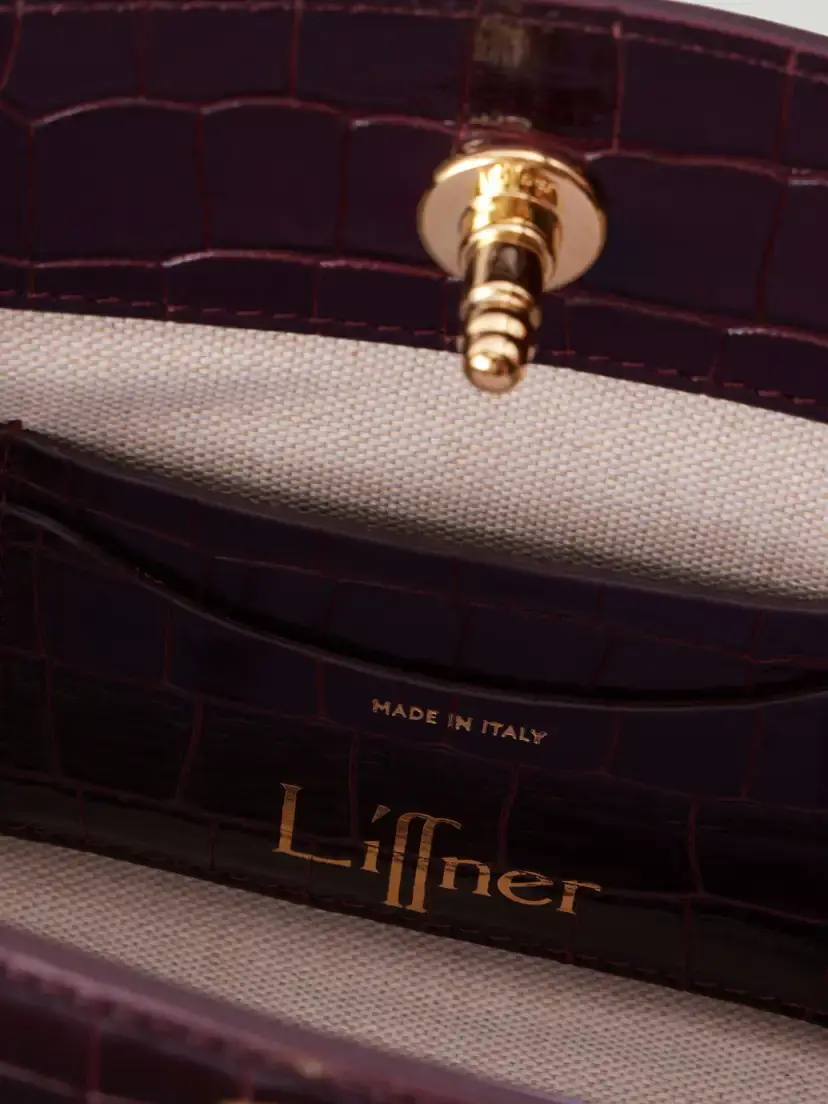 Liffner Lady Croc-effect Leather Top Handle Bag | Thumbnail 6