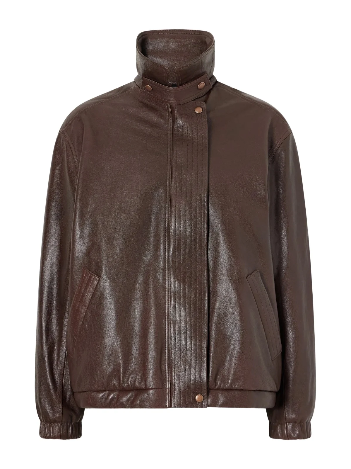 Magda Butrym Leather Blouson Jacket
