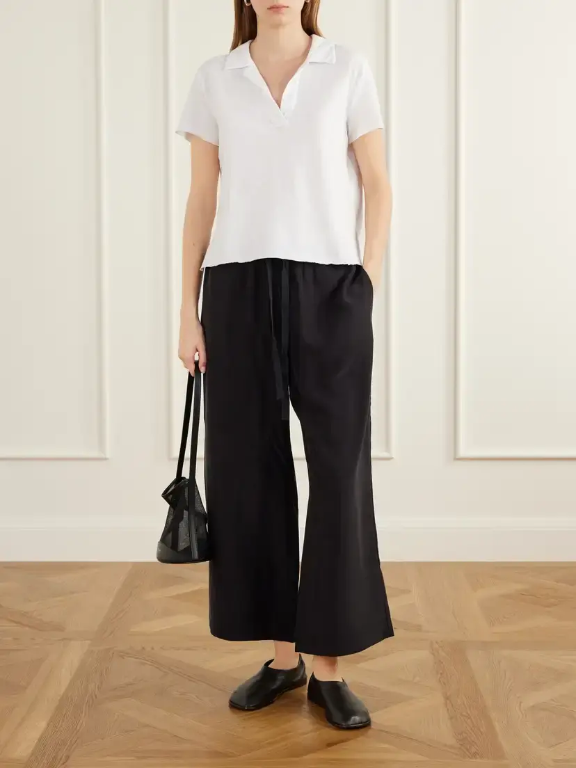 James Perse Cotton-piqué Polo Shirt | Thumbnail 2 James Perse Cotton-piqué Polo Shirt | Thumbnail 2