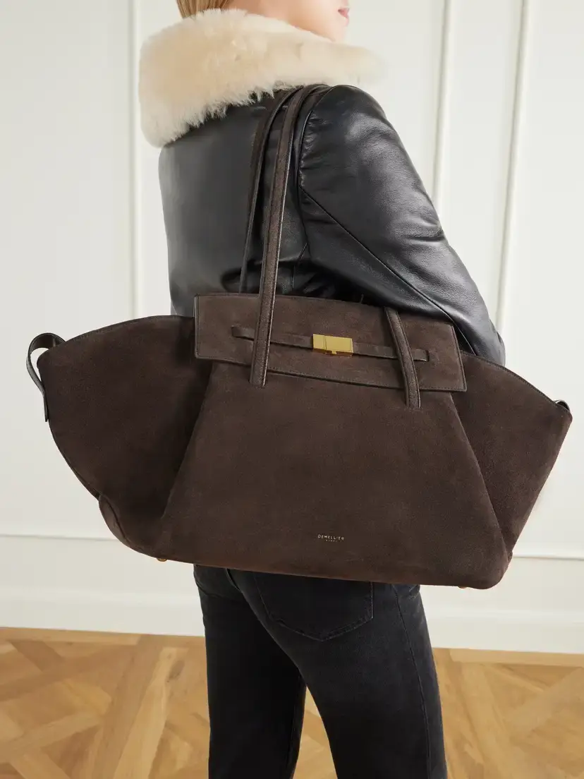 DeMellier The Brooklyn Suede Shoulder Bag | Thumbnail 2 DeMellier The Brooklyn Suede Shoulder Bag | Thumbnail 2