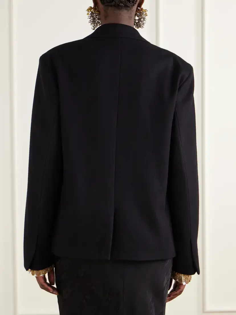Dries Van Noten Wool-felt Blazer | Thumbnail 3 Dries Van Noten Wool-felt Blazer | Thumbnail 3