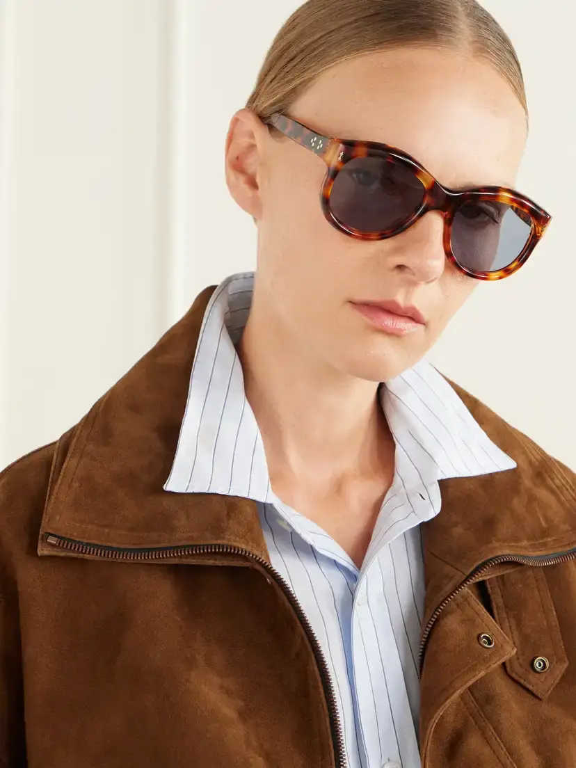 Jacques Marie Mage Jennie Round-frame Tortoiseshell Acetate Sunglasses | Thumbnail 2 Jacques Marie Mage Jennie Round-frame Tortoiseshell Acetate Sunglasses | Thumbnail 2