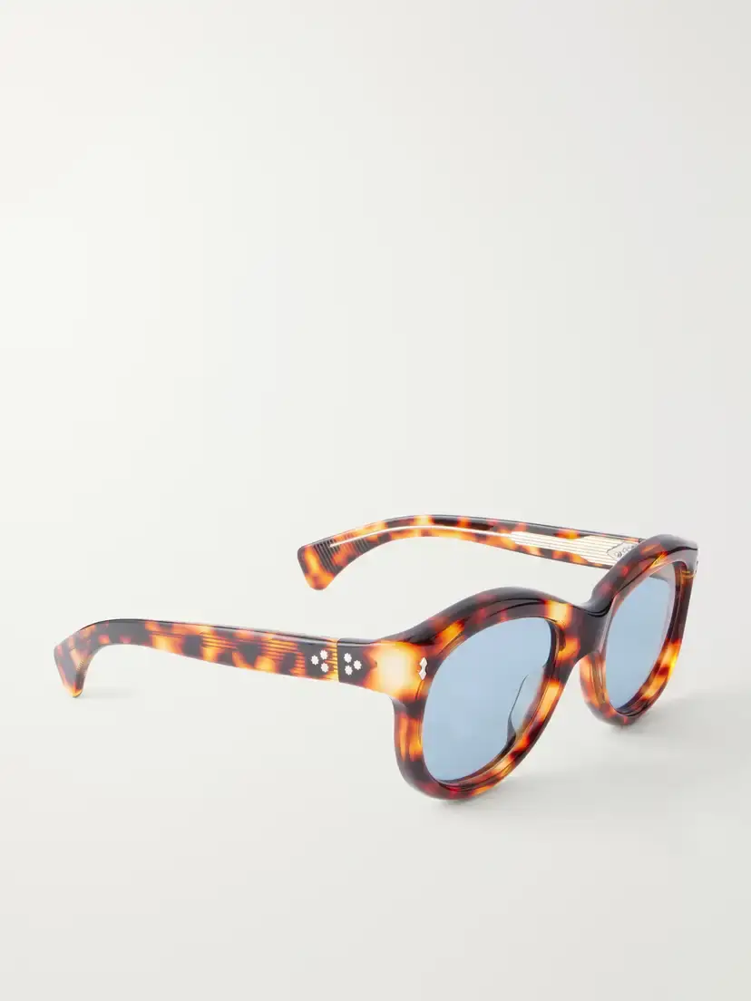 Jacques Marie Mage Jennie Round-frame Tortoiseshell Acetate Sunglasses | Thumbnail 3 Jacques Marie Mage Jennie Round-frame Tortoiseshell Acetate Sunglasses | Thumbnail 3