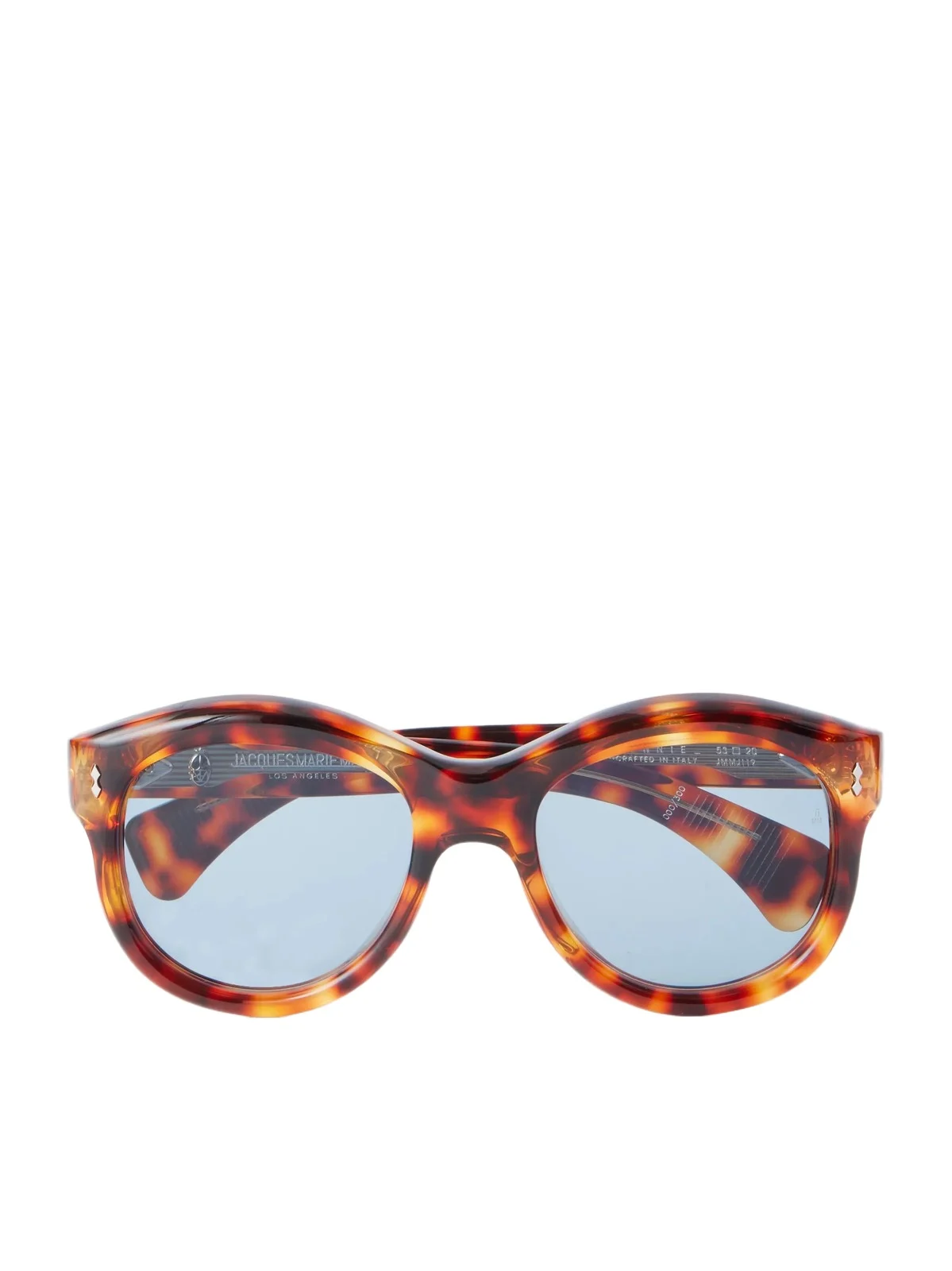Jacques Marie Mage Jennie Round-frame Tortoiseshell Acetate Sunglasses