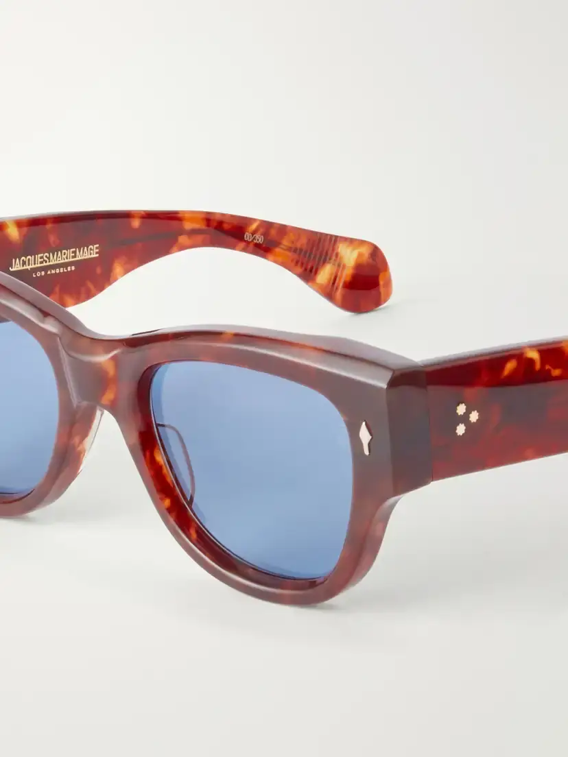 Jacques Marie Mage Chelsea Square-frame Tortoiseshell Acetate Sunglasses | Thumbnail 4 Jacques Marie Mage Chelsea Square-frame Tortoiseshell Acetate Sunglasses | Thumbnail 4