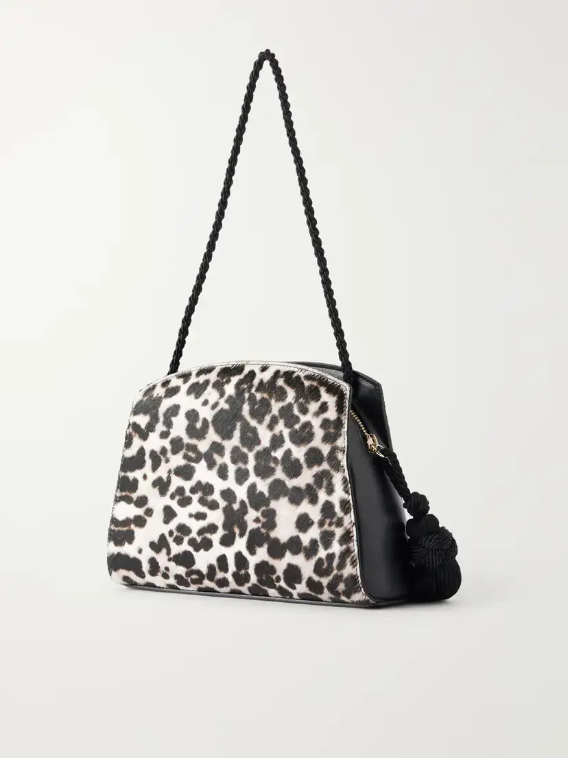 Liffner Tassel Animal-print Calf-hair Shoulder Bag | Thumbnail 4 Liffner Tassel Animal-print Calf-hair Shoulder Bag | Thumbnail 4