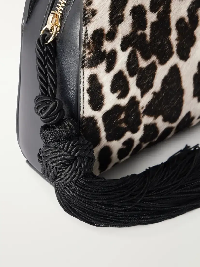 Liffner Tassel Animal-print Calf-hair Shoulder Bag | Thumbnail 5 Liffner Tassel Animal-print Calf-hair Shoulder Bag | Thumbnail 5
