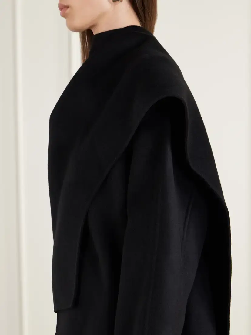 Arch4 Halehurst Cape-effect Wool, Cashmere And Silk-blend Jacket - Black | Thumbnail 5