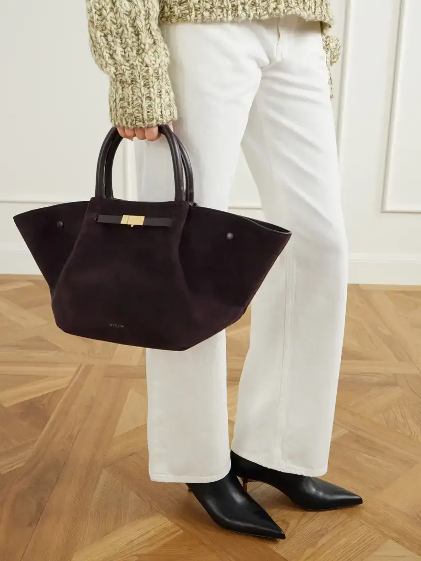 DeMellier The Midi New York Midi Suede Tote | Thumbnail 2 DeMellier The Midi New York Midi Suede Tote | Thumbnail 2