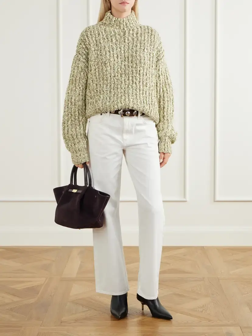 DeMellier The Midi New York Midi Suede Tote | Thumbnail 3 DeMellier The Midi New York Midi Suede Tote | Thumbnail 3