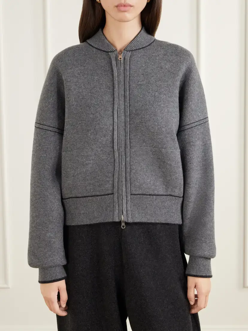 Arch4 New Jace Cashmere Zip-up Cardigan | Thumbnail 6 Arch4 New Jace Cashmere Zip-up Cardigan | Thumbnail 6