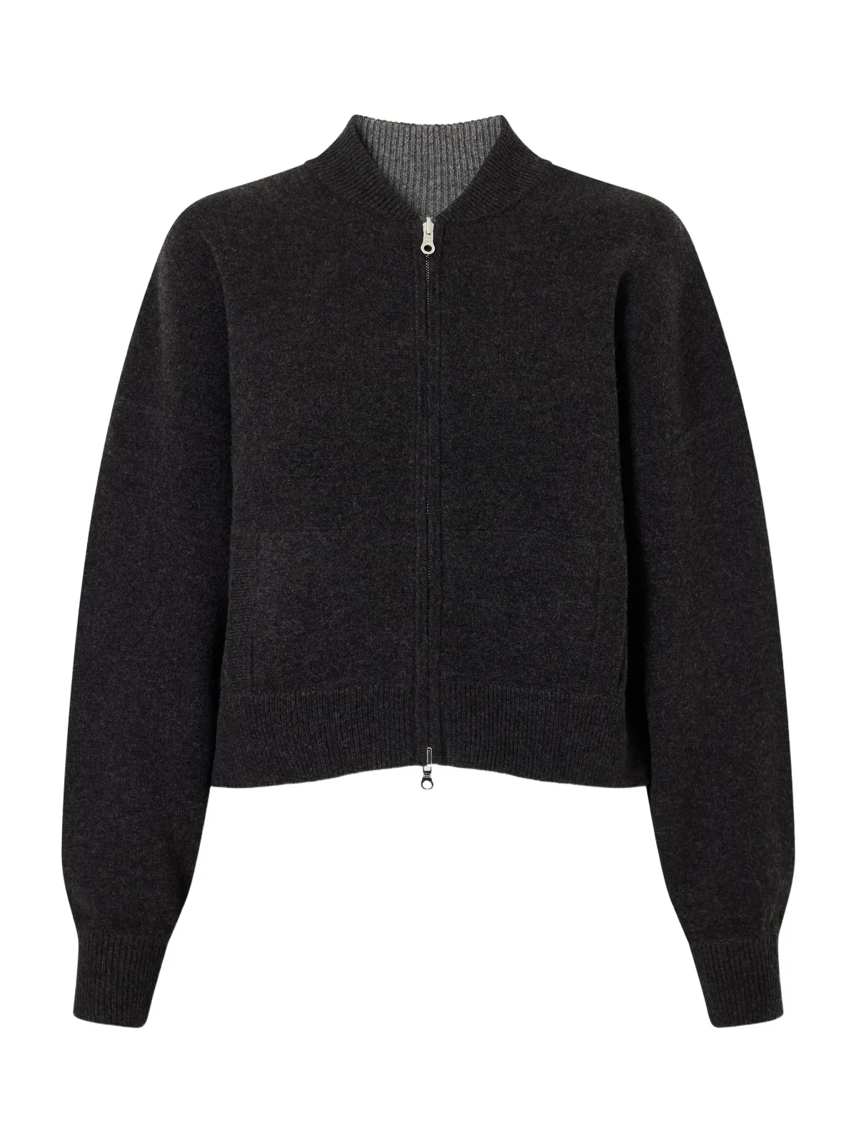 New Jace Cashmere Zip-up Cardigan