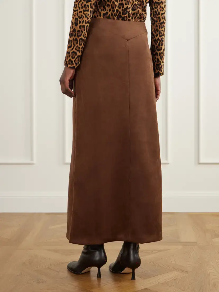 ANNA SUI Appliquéd Textured Maxi Skirt | Thumbnail 3 ANNA SUI Appliquéd Textured Maxi Skirt | Thumbnail 3