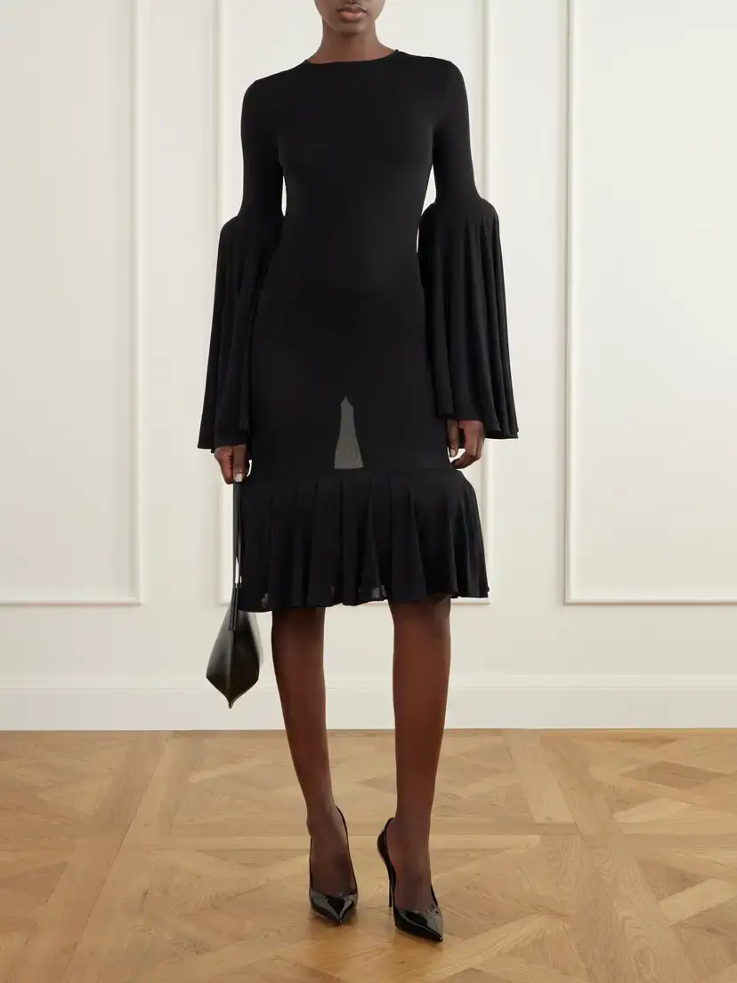 Jean Paul Gaultier Sculptural Gathered Knee-length Skirt | Thumbnail 2