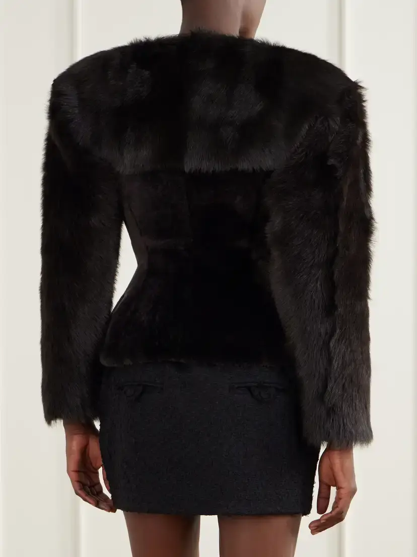 Magda Butrym Shearling Jacket | Thumbnail 3 Magda Butrym Shearling Jacket | Thumbnail 3